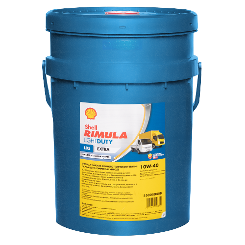 Моторное масло SHELL 10W40 RIMULA LD5 EXTRA, 20л